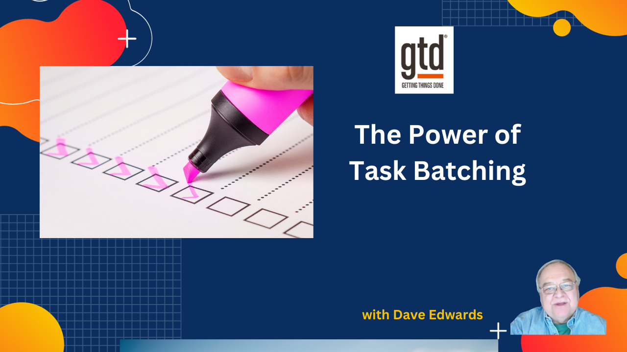 Task Batching Jigsaw Maximizing Productivity through Task Batching – Dave Edwards Media