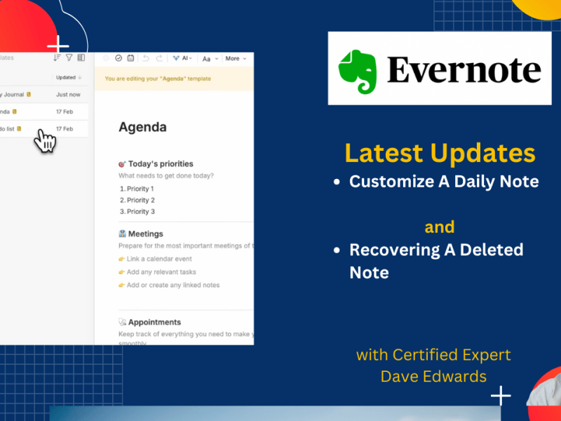 Customize Evernote Daily Notes for Greater&nbsp;Focus