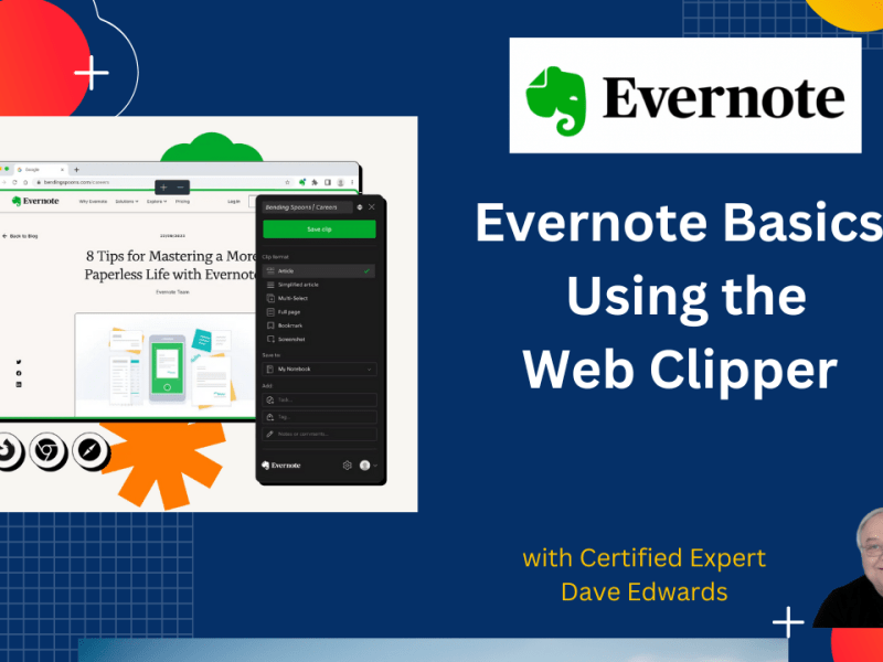 Save Web Pages Fast with Evernote&nbsp;Clipper