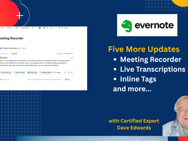 5 New Evernote Features You Need to&nbsp;See