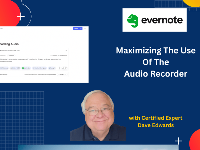 Get The Most Out of Evernote’s Audio&nbsp;Recorder
