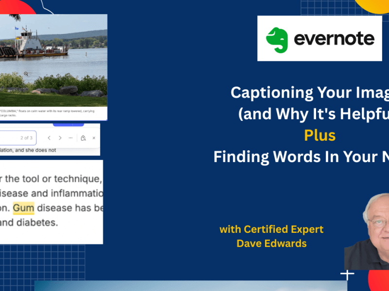 Evernote Image Captions: Why They Matter and Searching&nbsp;Notes