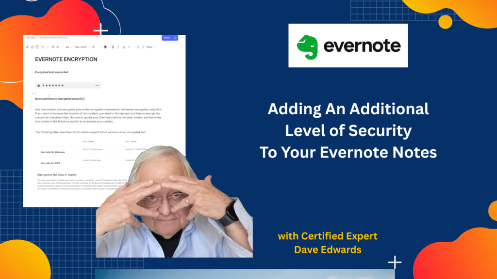 Adding Extra Security To Things You Keep In Evernote