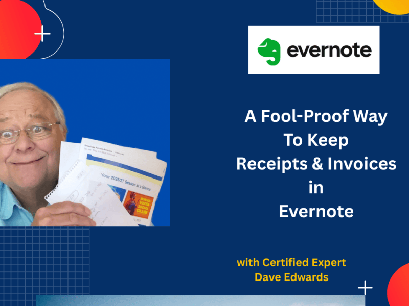 How I Organize Receipts in&nbsp;Evernote